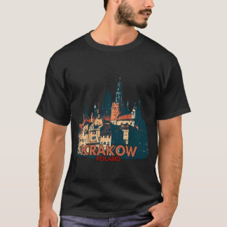 Krakow Poland Cityscape T-Shirt