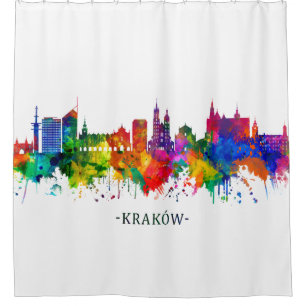 Krakow Poland Skyline