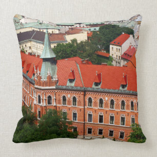Kraków, Poland Throw Pillow