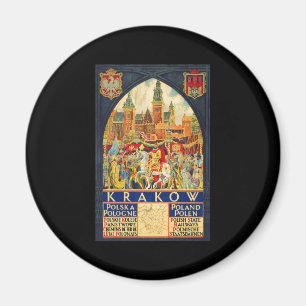 Krakow Polska Pologne Polen Magnet