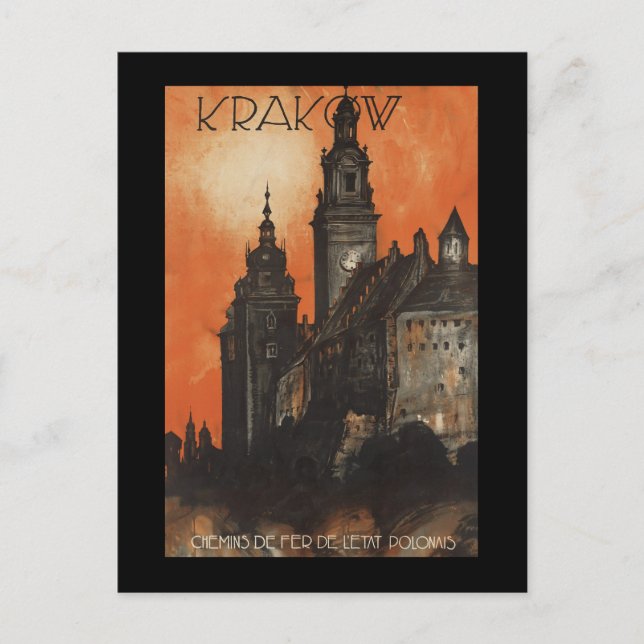 Krakow Postcard (Front)