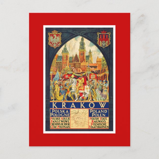 Krakow Postcard (Front)