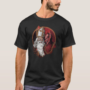 Krampus and Santa T-Shirt