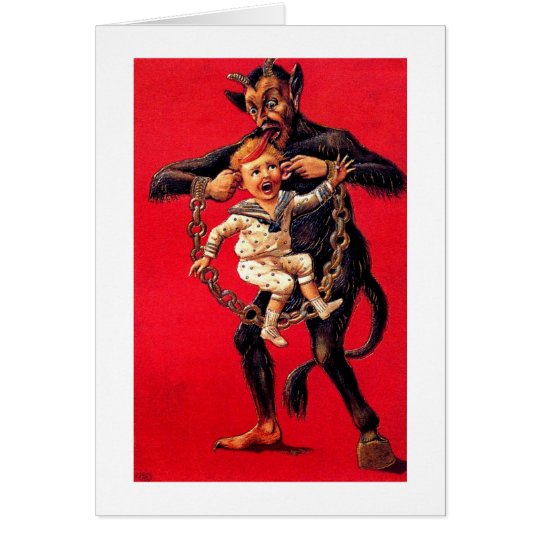 Krampus! Card