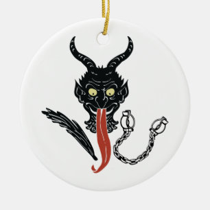 Krampus Ceramic Ornament