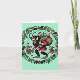 Krampus Christmas Card