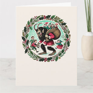 Krampus Christmas Card