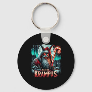 Krampus Dark Merry Krampus Mythical Christmas Xmas Keychain