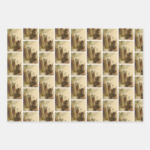 Krampus + Ensemble de papier d'enrobage St Nick