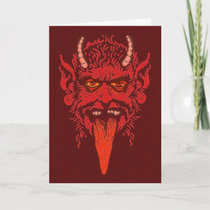 Krampus Greeting Card
