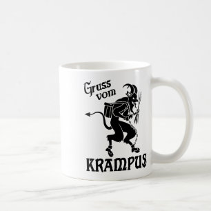 Krampus - Gruss Vom (greetings From) Krampus Coffee Mug