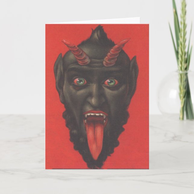 Krampus Holiday Card (Front)