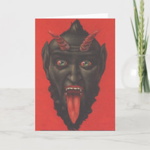 Krampus Holiday Card