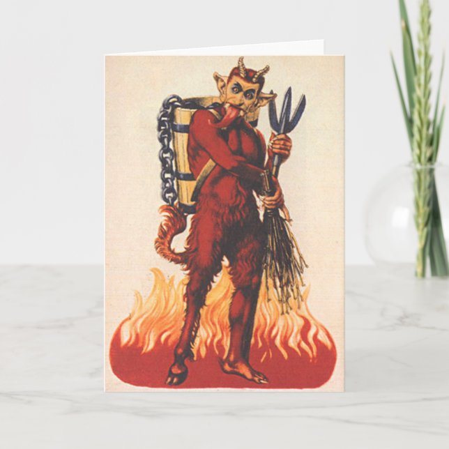 Krampus Holiday Card (Front)