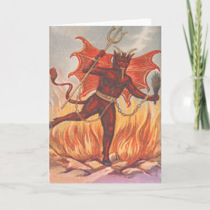 Krampus Holiday Card