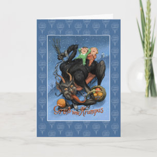 Krampus Holiday Card