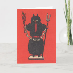 Krampus Holiday Card