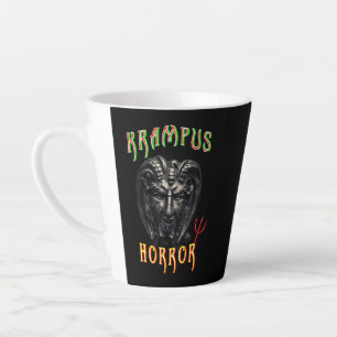 Krampus Horror Latte Mug