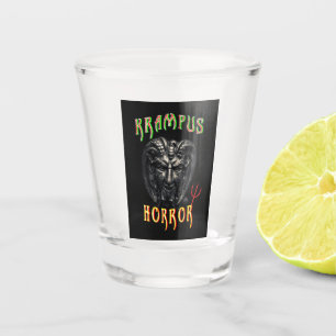 Krampus Horror Shot Glass