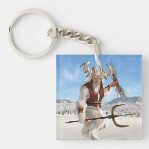 Krampus Keychain