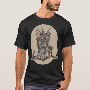 Krampus Kitty (avec chaînes) T-shirt classique