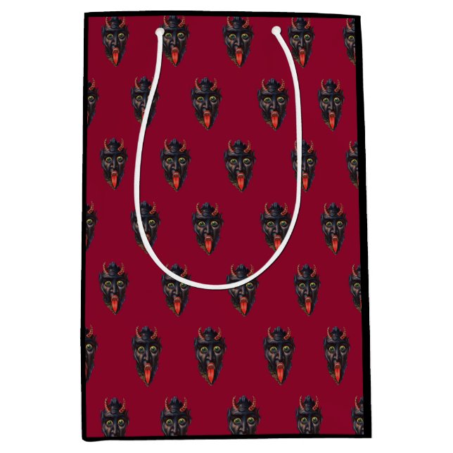 Krampus  medium gift bag (Front)