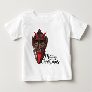 krampus merry christmas baby T-Shirt