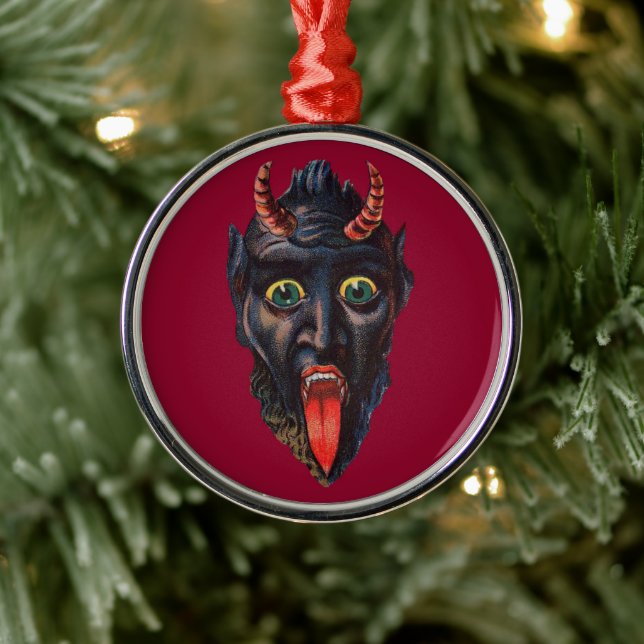 Krampus  metal ornament (Tree)