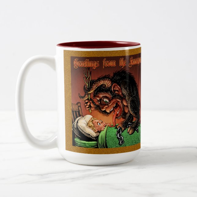 Krampus Mug (Left)