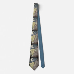 KRAMPUS NAUGHTY LIST, CHRISTMAS HOLIDAY GOTHIC TIE