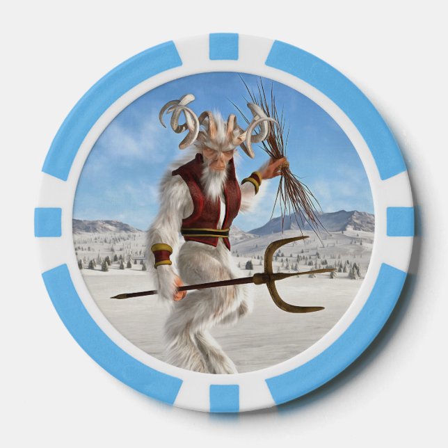 Krampus Poker Chips (Front)