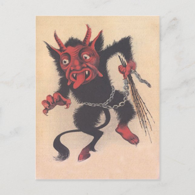 Krampus Postcard (Front)