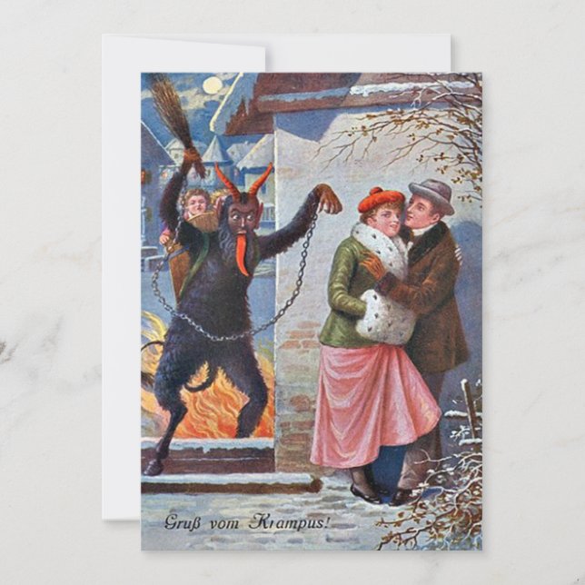 Krampus Punishing Bad Adults (Front)