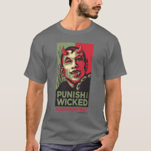 Krampus punissent le T-shirt mauvais