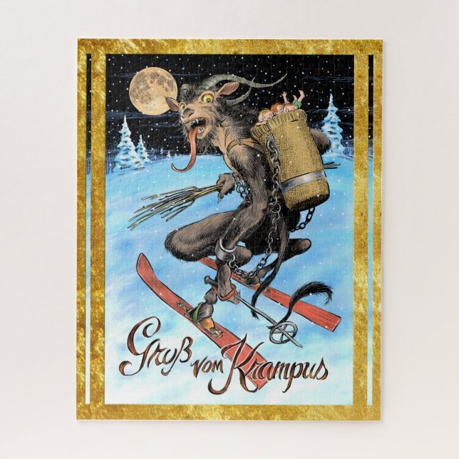 Krampus Puzzle (Vertical)