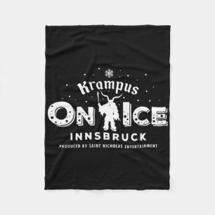 Krampus Run Innsbruck Austria  Fleece Blanket
