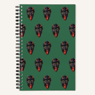 Krampus Spiral Notebook