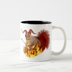 Krampus Squirrel Mug