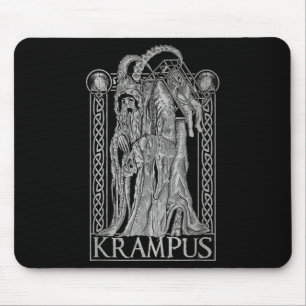 Krampus - Ss Von Krampus Dark Gothic Christmas  Mouse Pad