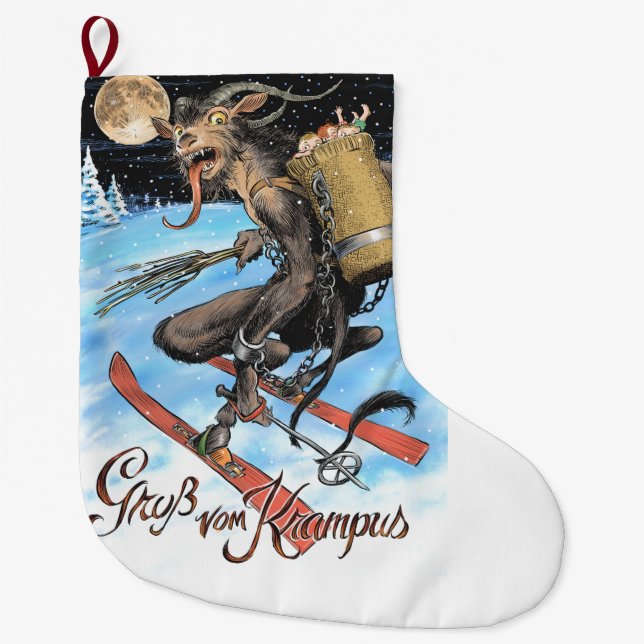 Krampus Stocking (Front)