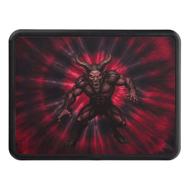 Krampus Trailer Hitch Cover (Front)