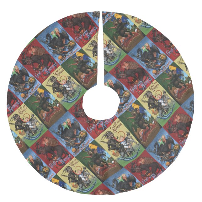 Krampus Tree Skirt (Front)