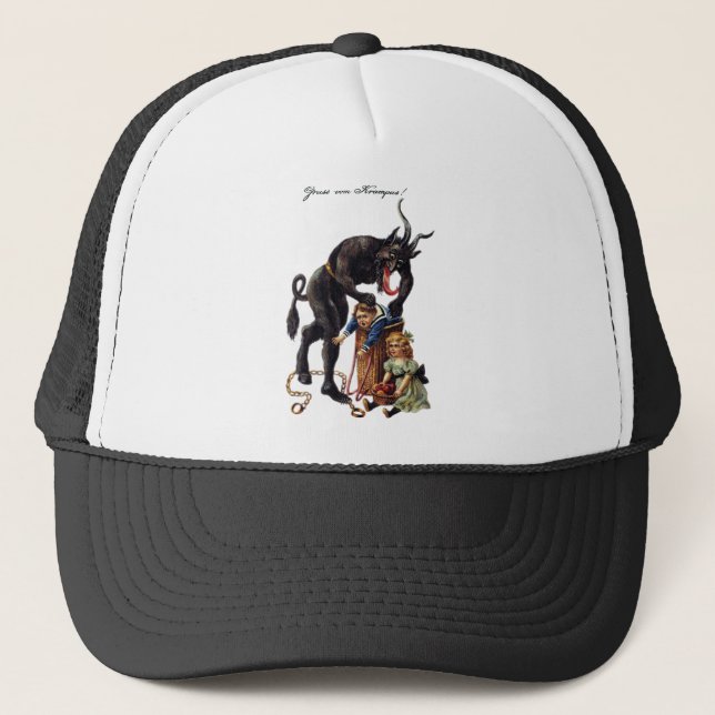 Krampus Trucker Hat (Front)