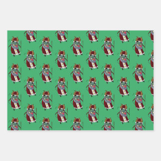 Krampus Wrapping Paper