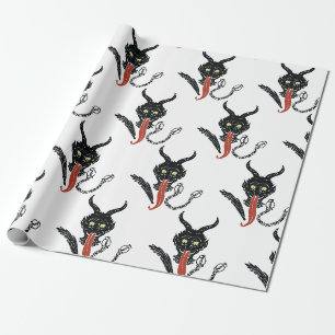 Krampus Wrapping Paper