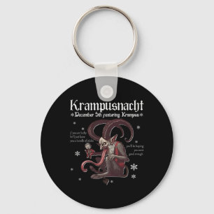 Krampusnacht Christmas Monster Krampus Lover Festi Keychain