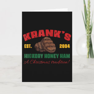 Krank's Hickory Honey Ham A Christmas Tradition Xm Card