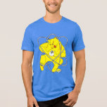 Krasnoyarsk Bear Tri-Blend Shirt<br><div class="desc">Coat of Arms of Zheleznogorsk,  Krasnoyarsk,  formerly known as Krasnoyarsk-26 Krai,  Russia. Zheleznogorsk is a bear splitting an atom. Yes,  it’s cool as hell. The city was founded to support a plutonium production facility. It makes satellites now.</div>