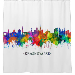 Krasnoyarsk Russia Skyline