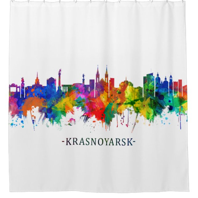 Krasnoyarsk Russia Skyline (Front)